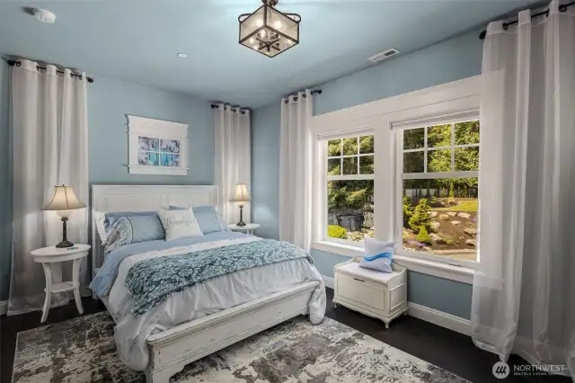 Bedroom on second level