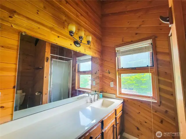 Upstairs bathroom