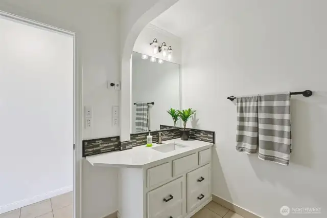 Main level bathroom