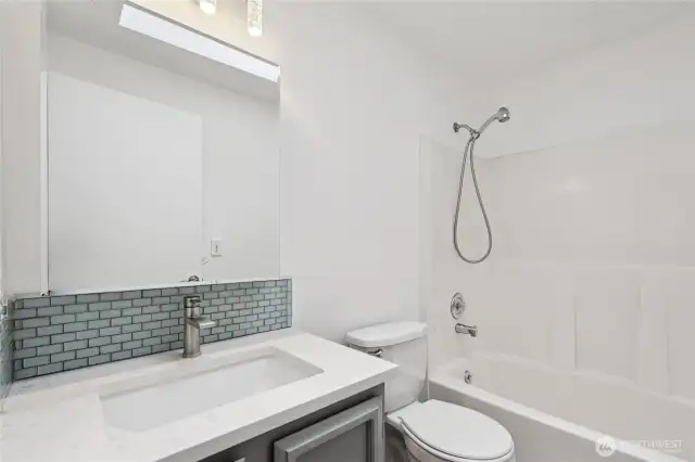 Second bathroom upstairs