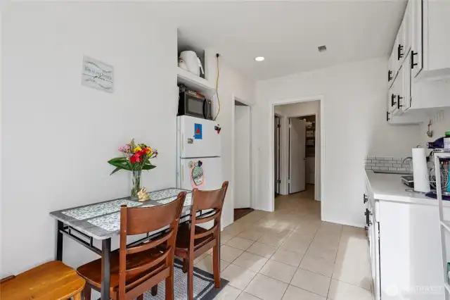Tenant's dining area