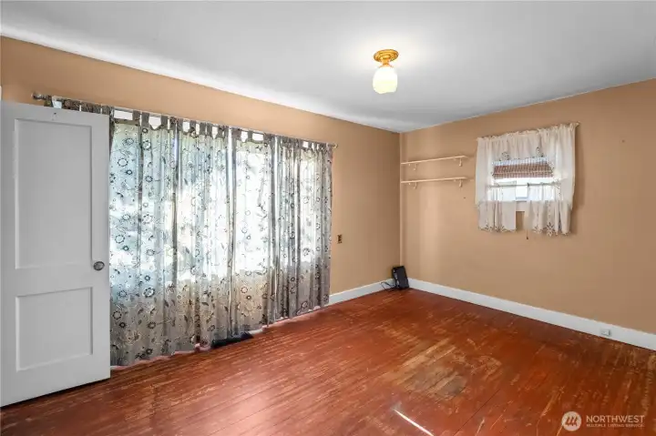Spacious bedrooms