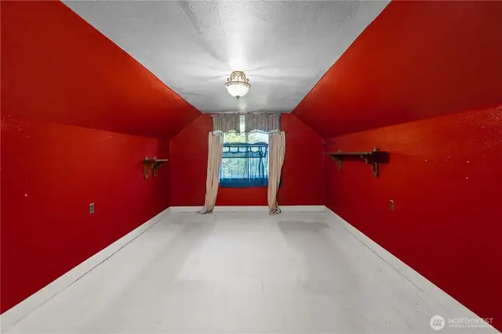 Second bedroom upstairs.