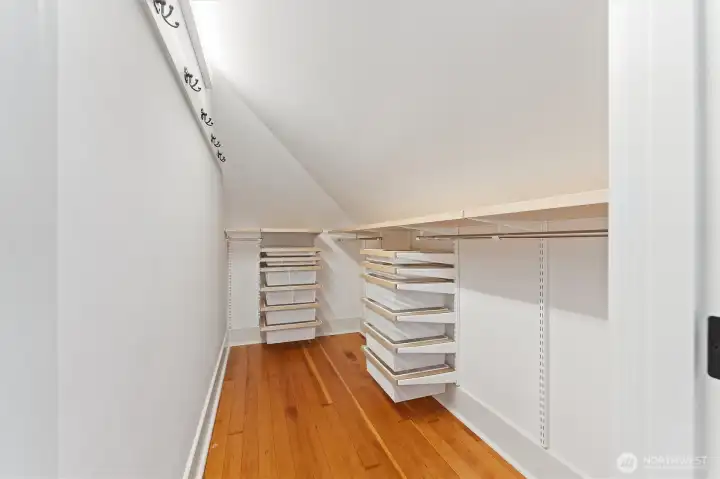 Primary room closet