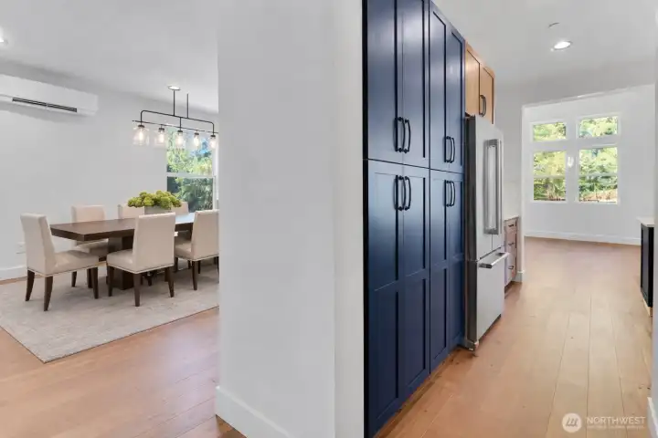 Virtually Staged Dining Room