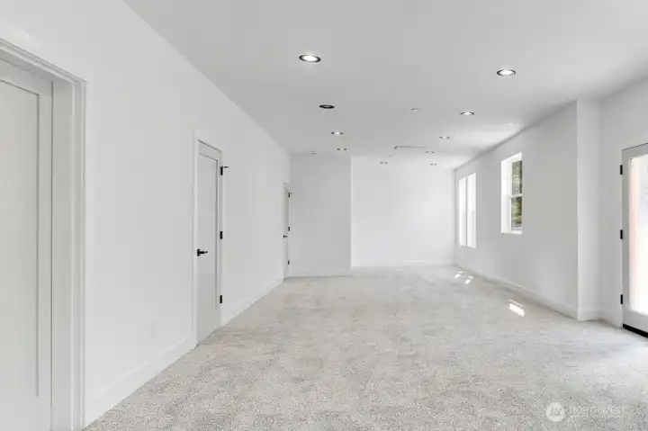 So much space to create your dream basement! Separate Entrance and Parking