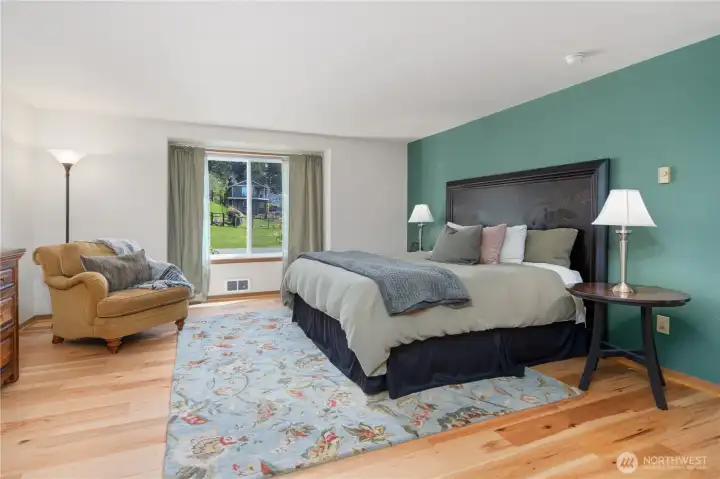 Primary Suite with room to get cozy.