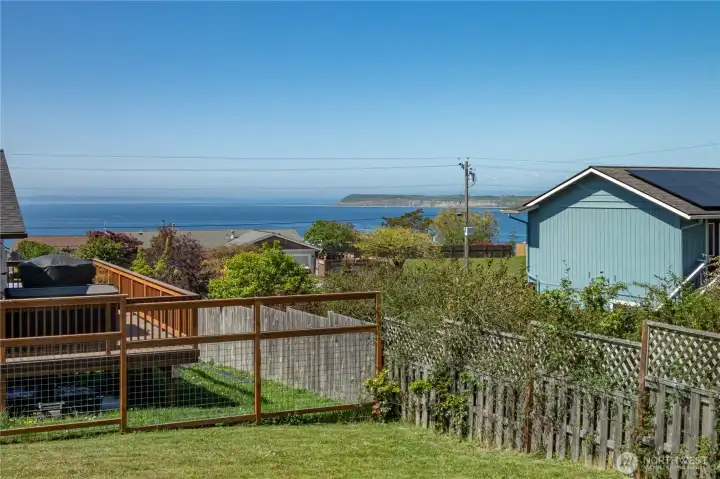 This is a perfect place for ship watching and all that happens in the Straits