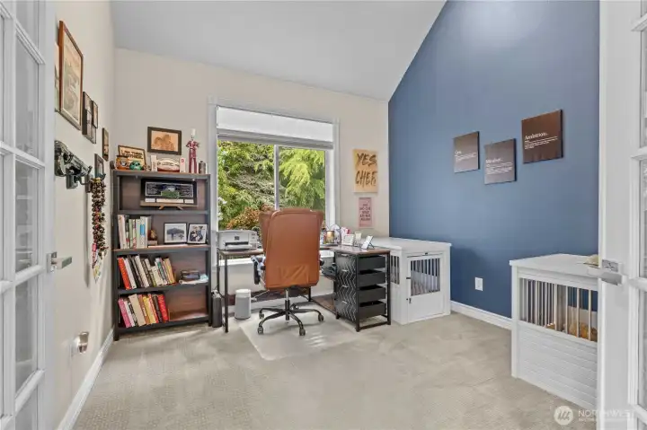 Main floor den perfect for work from home