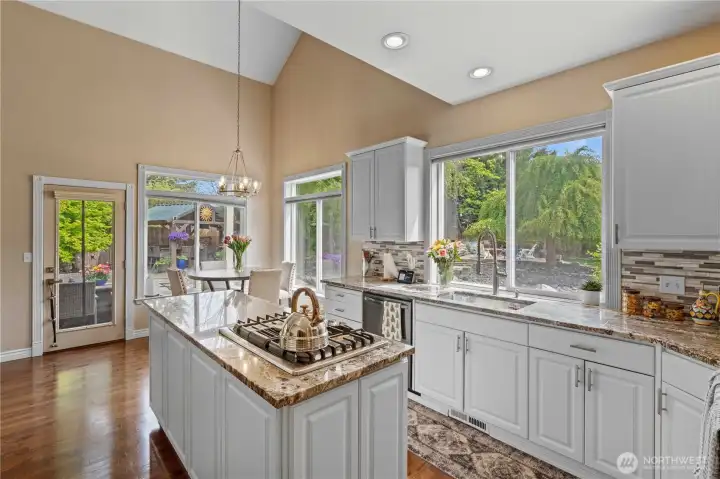 Charming updated kitchen