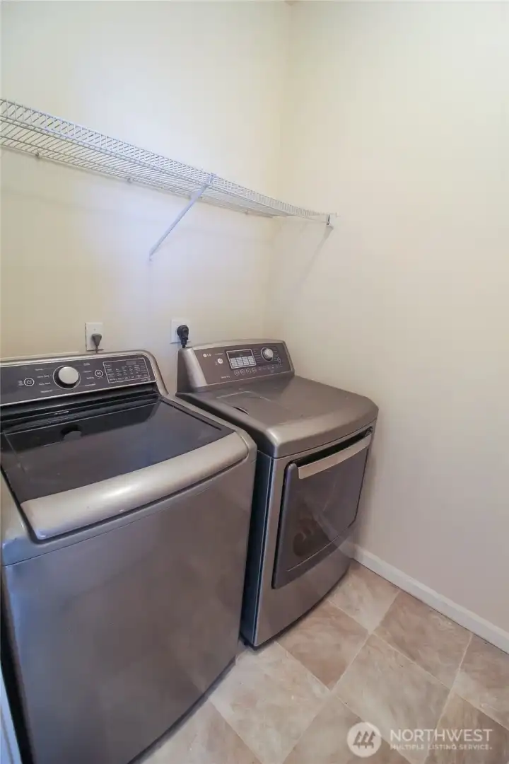 The main floor utility room. The main floor utility room.