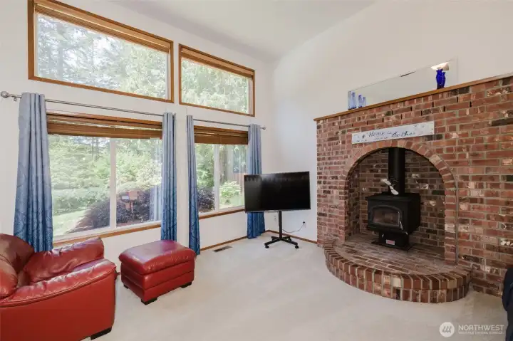 Cozy wood burn stove. Cozy wood burn stove.