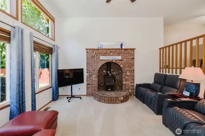 Cozy wood burn stove. Cozy wood burn stove.