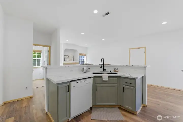 Updated kitchen