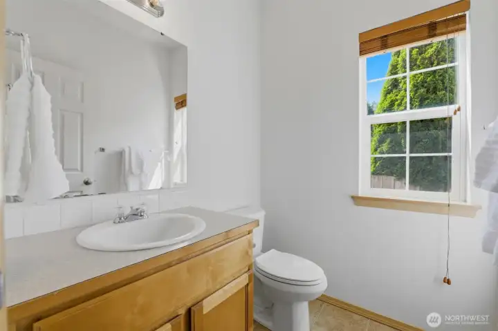 Half bath on main