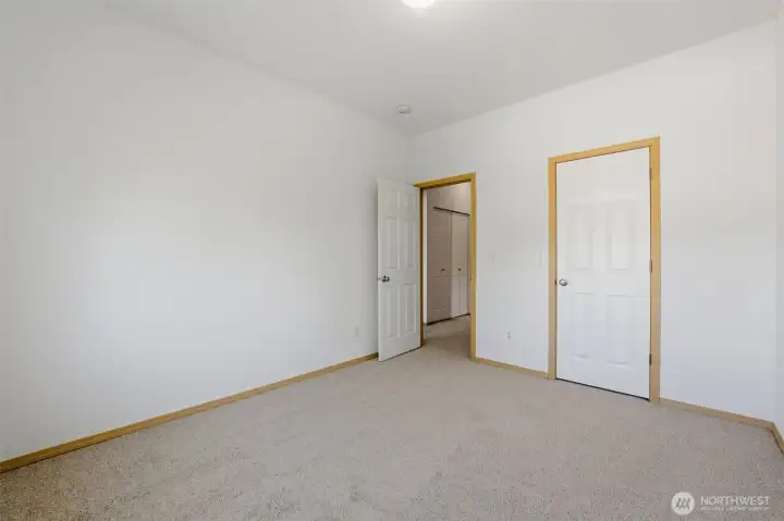 Bedroom 2 has walk in closet