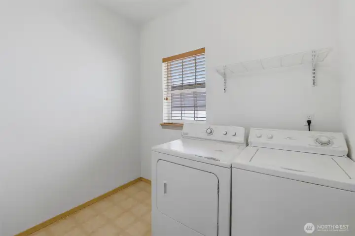 upstairs laundry