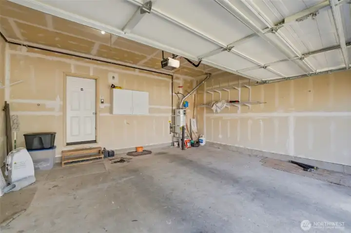 Nice size garage