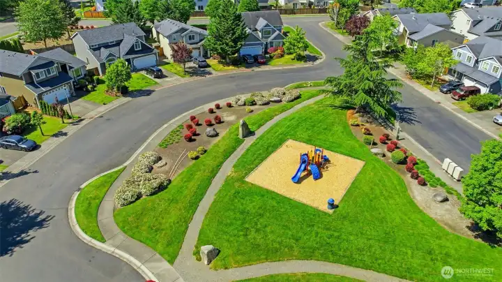 Well maintained community area