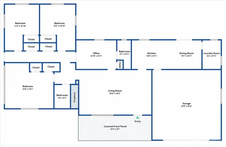 Spacious Rooms