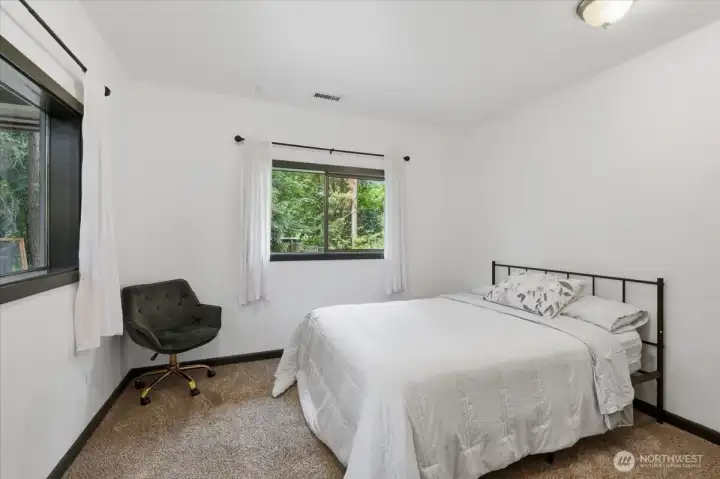 3rd Bedroom with Two Windows