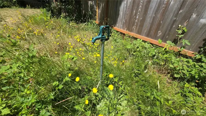 water spigot on site, water meter is in, paid for and lot has water. water spigot on site, water meter is in, paid for and lot has water.