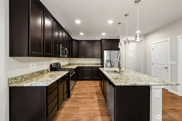 Gourmet kitchen with an abundance of cabinets and drawers Gourmet kitchen with an abundance of cabinets and drawers