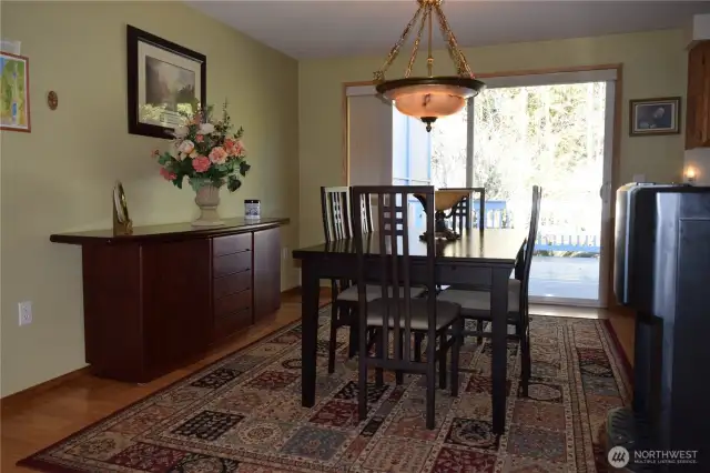 Large dining room with custom Alabaster chandelier