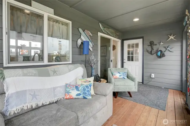 And so convenient to be able to access the back yard, primary suite, or main living area!