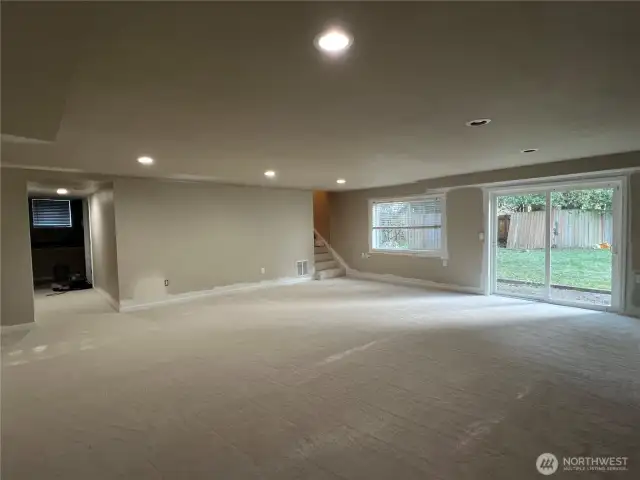 Basement Great Room (Painting will be finished)
