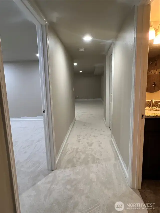 Basement Hallway