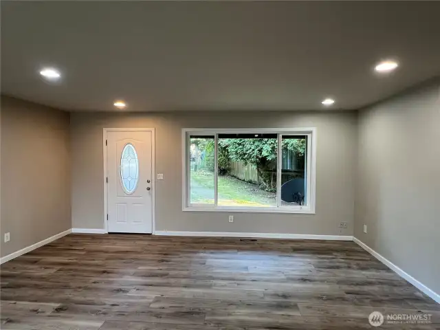 Entrance and Main Floor Living Room