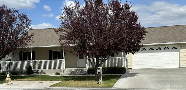 front of condo