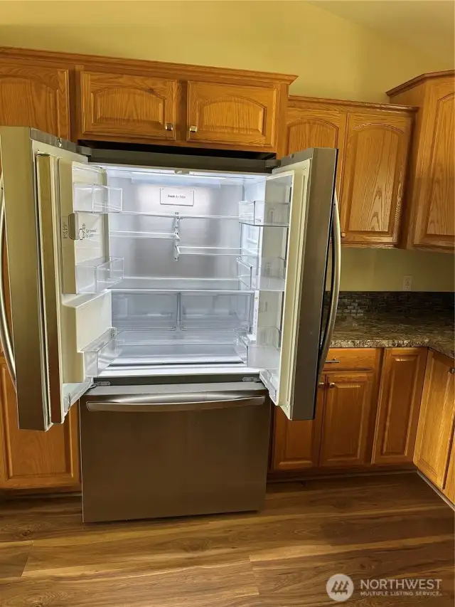 Inside  refrigerator