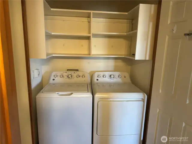 New laundry washer and dryer