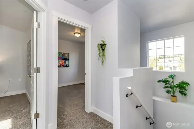 Heading upstairs to the second floor, you'll find all three spacious bedrooms, a convenient guest bathroom, and a luxurious 5-piece primary bath for ultimate relaxation and comfort.