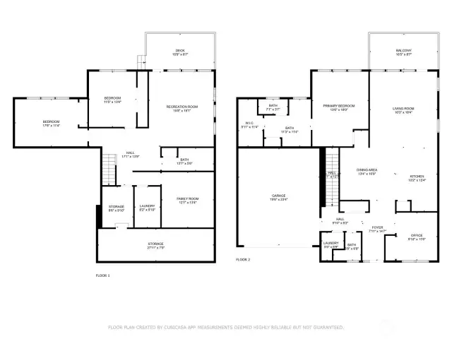 Both Levels Floorplan