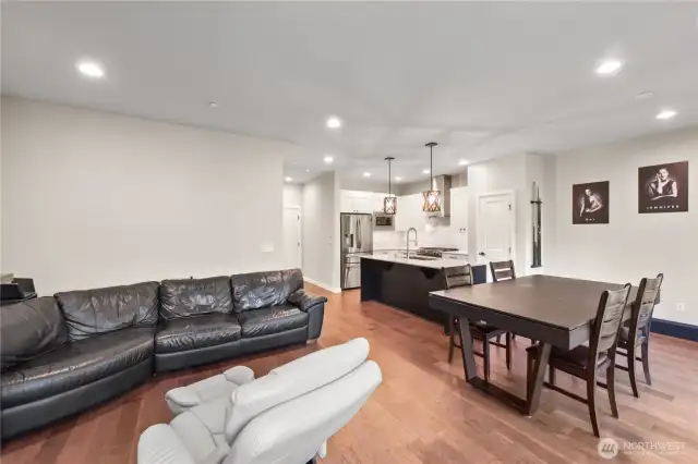 Living room. Open Floor plan
