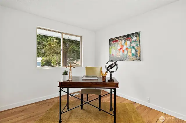 Versatile bedrooms with fresh paint —ideal for family, guests, or office space.