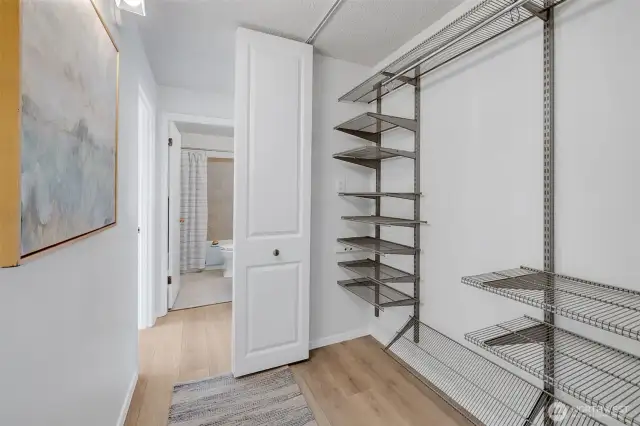 Lots of storage.