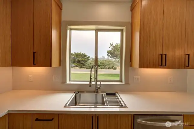 Large stainless sink