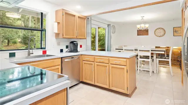 Clean Kitchen.