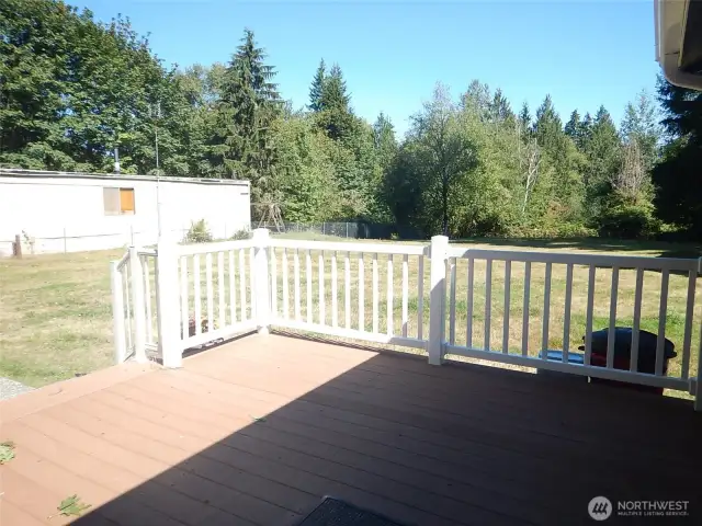 deck off family room