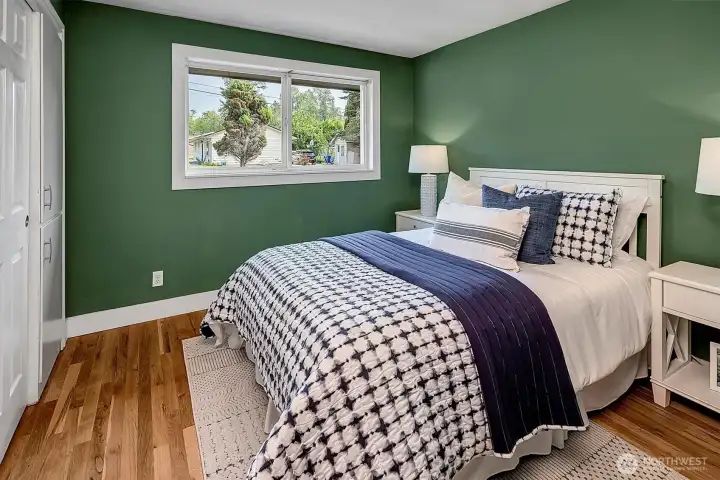 Spacious bedrooms with oversized windows and generous closet space for comfort and convenience