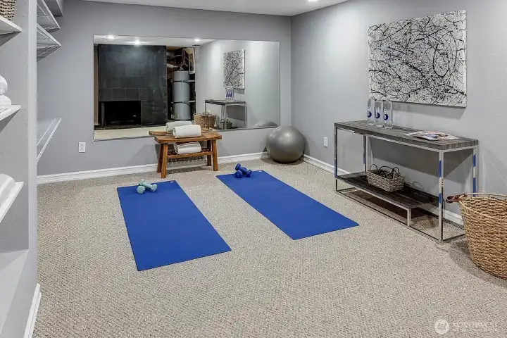 Work out in the studio or turn into a complete home gym