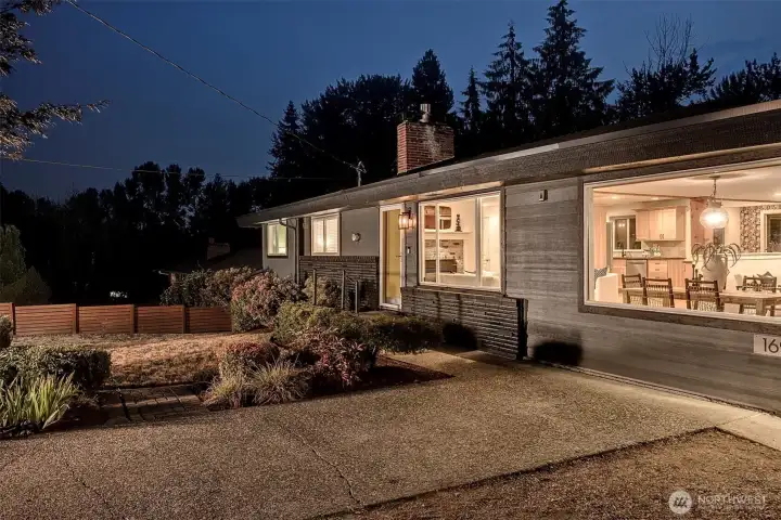 Hardiplank siding, high efficiency gas furnace, and heat pump for cooling and A/C