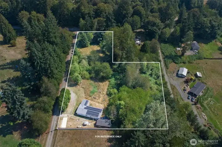 2.7 acres with potential to build