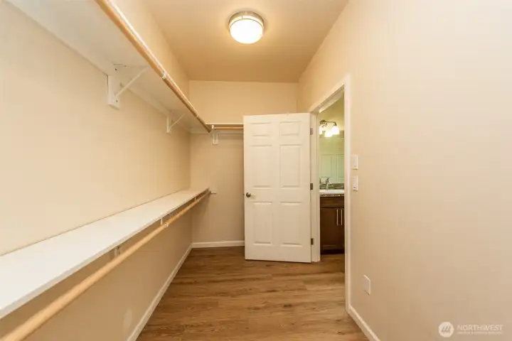 Primary Walk-in Closet