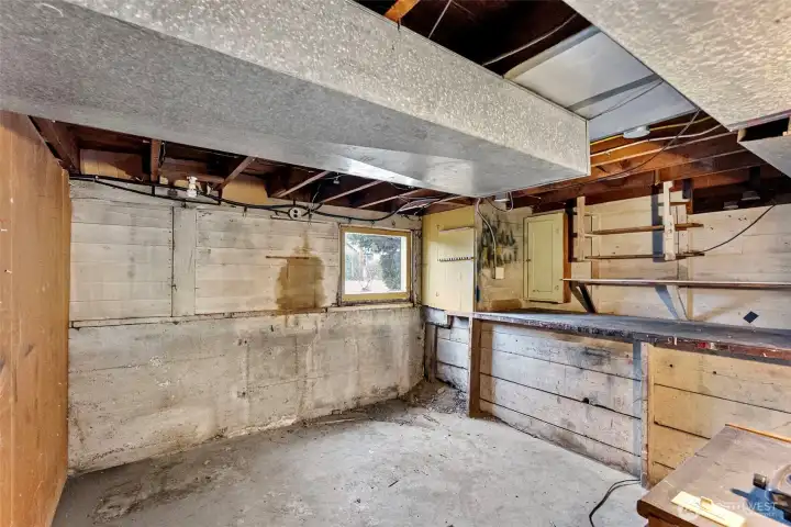 Basement - storage