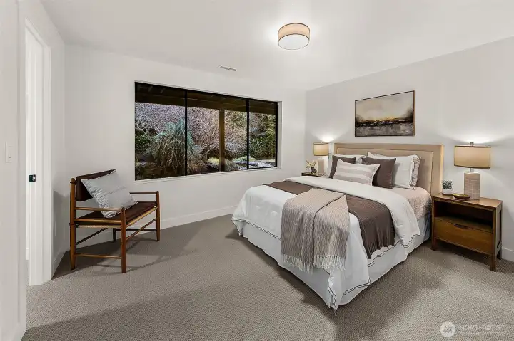 Bedroom #4 on the lower level.